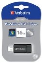 VERBATIM Store 'n' Go PinStripe 16GB USB 2.0 černá