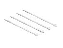 Delock Stahovací pásky transparentní D 100 x Š 2,5 mm 100 ks
