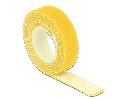 Delock Hook-and-loop fasteners L 1 m x W 13 mm roll yellow
