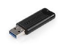VERBATIM Store 'n' Go PinStripe 16GB USB 3.0 černá