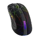 EVOLVEO WM430 -  herní, optická, bezdrátová myš, RGB podsvícení , 2400 DPI, USB