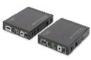 DIGITUS Sada 4K HDMI Extender, HDBaseT, UHD 4K * 2K @ 60 Hz, 100 m po síťovém kabelu (kat. 6, 6a, 7)