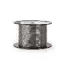 Nedis COTR15021GY100 - DMX Kabel 110 Ohmů | 2x 0,23 mm2 | 100 m | Cívka | Šedá barva