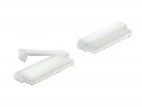 Delock Držák kabelu se zajištovací sponou, samolepicí, prírodní, 10 ks