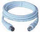 PremiumCord TV propojovací kabel M/F 75 Ohm 10m