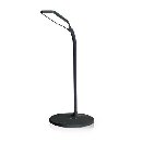 Nedis LTLGQ3M2BK - LED lampa s bezdrátovou nabíječkou, stmívač | LED / Qi | 10 W |  2700 - 6500 K