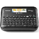 Brother PT-D610BTVP tiskárna samolepících štítků s kufříkem a 24mm páska - černá/bílá, barevný LCD, 