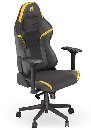 Endorfy herní židle Scrim YL/kůže + textil/žlutočerná