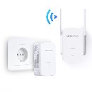 MERCUSYS MP510 KIT - AV1000 Gigabit Powerline N300 Wi-Fi Kit , 1xGLAN