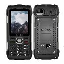 EVOLVEO StrongPhone H1, 2,8" vodotěsný odolný/2xSIM/2px/micro SDHC/5000mAh/černá-stříbrná