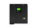 Green Cell Solární invertor Off Grid Inverter s MPPT solární nabíječkou 24VDC 230VAC 3000VA / 3000W 