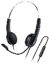 Genius HS-220U AI, Headset, náhlavní, drátový, s mikrofonem, ovládání hlasitosti,Copilot, 1× USB-C,