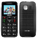 EVOLVEO EasyPhone, mobilní telefon pro seniory s nabíjecím stojánkem, černá