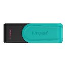KINGSTON 128GB Portable USB 3.2 Gen 1 DataTraveler Exodia S (Black/Turquoise)