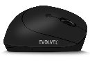 EVOLVEO LadyErgo, tichá vertikální ergonomická myš, 2.4GHz, černá