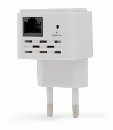 GEMBIRD Wi-Fi repeater 300 Mbps bílý