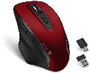 CONNECT IT Dual SmartSwitch bezdrátová myš, USB-A + C (+1x AA baterie zdarma), ČERVENÁ