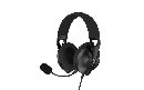 C-TECH sluchátka s mikrofonem Nemesis V3 (GHS-19), 4pin 3,5mm jack + redukce na 2x jack, náhlavní, č