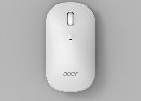 ACER bezdrátová myš s duálním režimem (2.4 GHz a Bluetooth 5.2), 4 tlačítka, AMR130, bílá