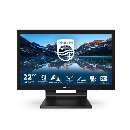Philips LCD 222B9TA 21,5" VA 16:9 Touch/1920x1080@60Hz/2ms/250cd/VGA/HDMI/DP/2xUSB/Repro/HAS/VE