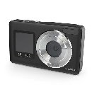 Nedis PCAM2530BK - Digitální Fotoaparát| Duální Obrazovka | 48 MPixel | 4K@30fps | 5 MPixel CMOS | Č